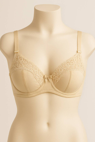 سوتین برند ینینچی رنگ کرم