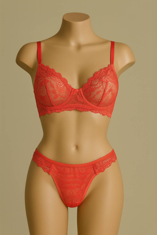 ست سوتین وشورت رنگ گلبهی